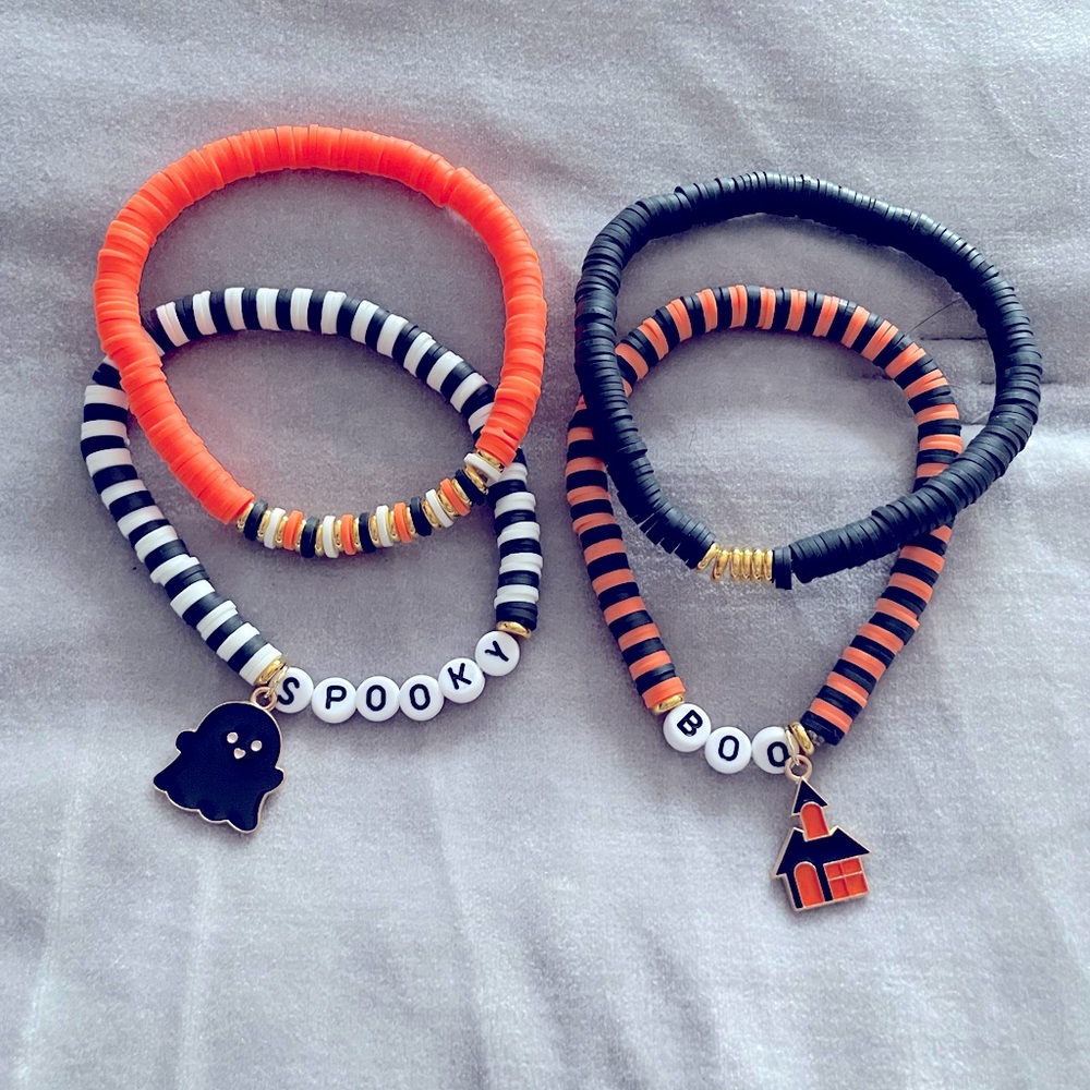 *NEW* Halloween Bracelet Set of 4